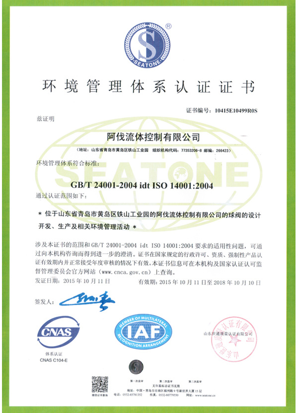 Environmental Management System Environmental Management System