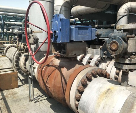 华鲁恒升 激冷水泵切断阀 2015年6月 华鲁恒升 激冷水泵切断阀 2015年6月