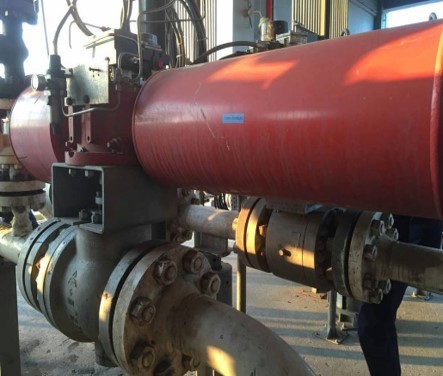 万华化学集团 煤浆循环管线回流调节阀 5.4MPa带压联投 2014年9月 万华化学集团 煤浆循环管线回流调节阀 5.4MPa带压联投 2014年9月