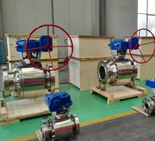 陕西长青能源 双相钢渣水切断球阀 2013年9月 陕西长青能源 双相钢渣水切断球阀 2013年9月