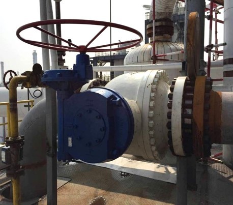 万华化学集团 合成气放空隔离阀 2015年9月 万华化学集团 合成气放空隔离阀 2015年9月