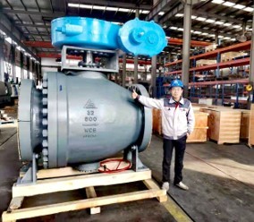 宁夏宝丰能源合成装置 合成界区总管手阀 2019年 宁夏宝丰能源合成装置 合成界区总管手阀 2019年