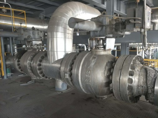 华鲁恒升  电液联动激冷水泵切断球阀 2017年9月 华鲁恒升  电液联动激冷水泵切断球阀 2017年9月